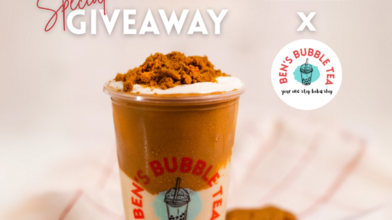 Ben’s Bubble Tea Lotus Biscoff Hamper Give-Away Digital Competition