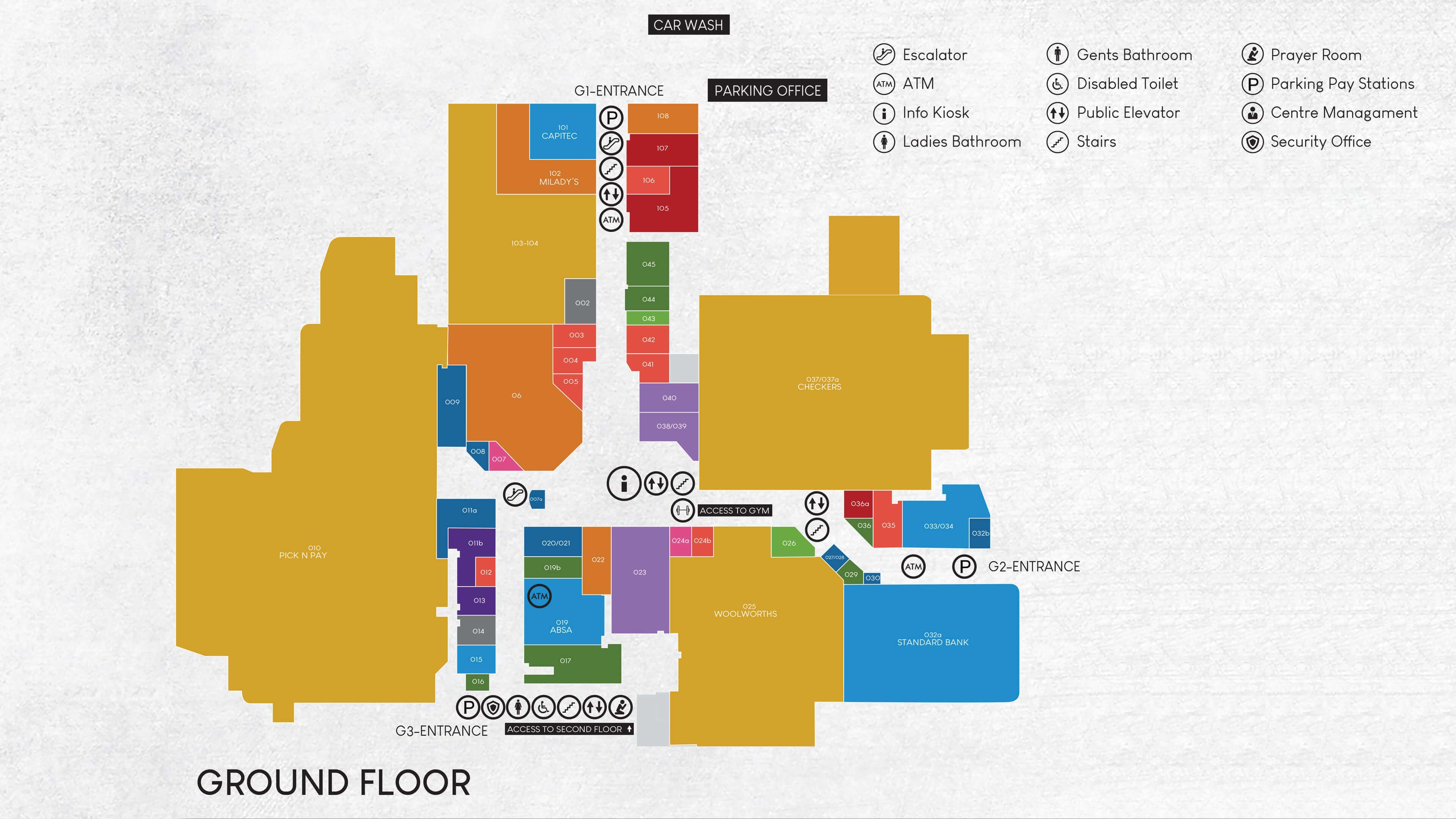 Kenilworth Map Ground Floor